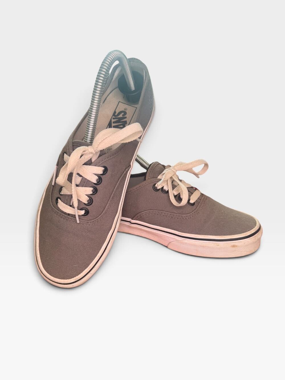 Pewter Grey Vans Authentic Women’s 9/Men’s 7.5